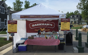 Food Tent Design  for Barkham's Chicken Spiedie