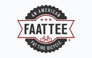 Faattee Fat Tire Bicycles logo design