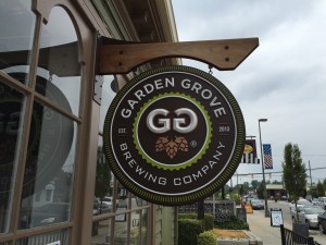 Garden Grove Brewing Company Signage