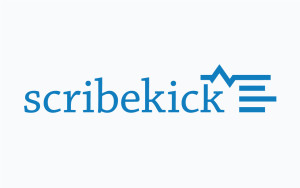 Scribekick logo design