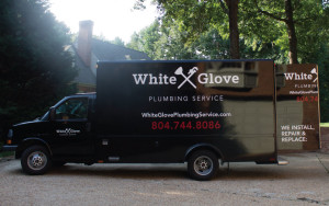 White Glove Plumbing truck design