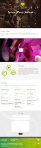 Parkwood Creative website design