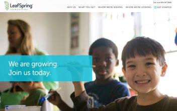 Website Design & Development  for LeafSpring School