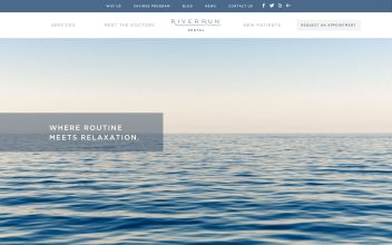 Website Design  for River Run Dental