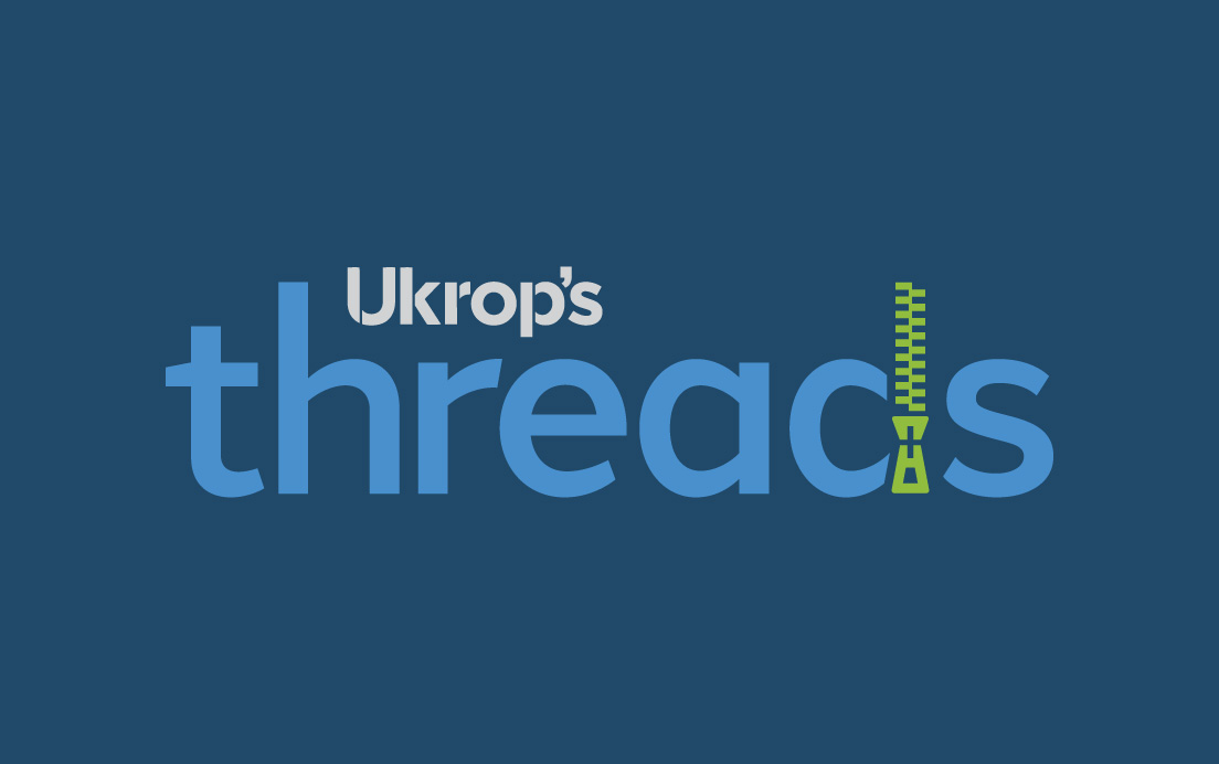 Logo Design for Ukrop's Threads