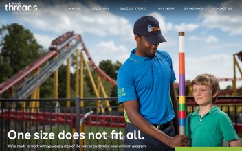 Website Design  for Ukrop's Threads