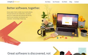 Website Design & Development  for Simple Thread