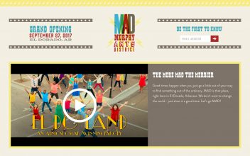 Website Design & Development  for El Dorado Festival & Events