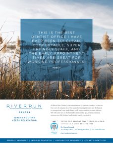 River Run Dental Print Ad