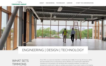 Website Design & Development  for Timmons Group