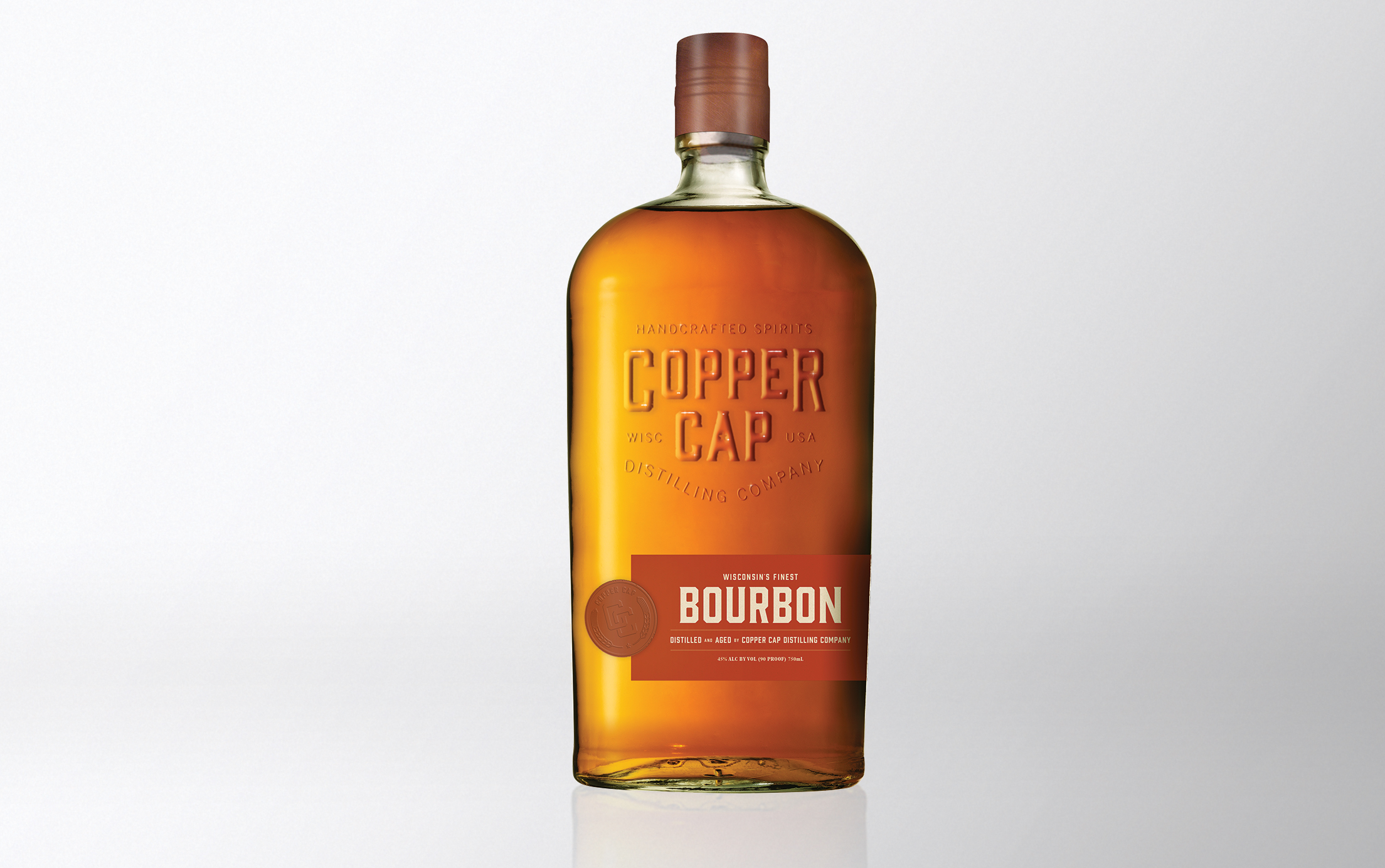 Packaging for Copper Cap Distilling Company
