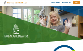 Website Design and Development  for Sabot at Stony Point