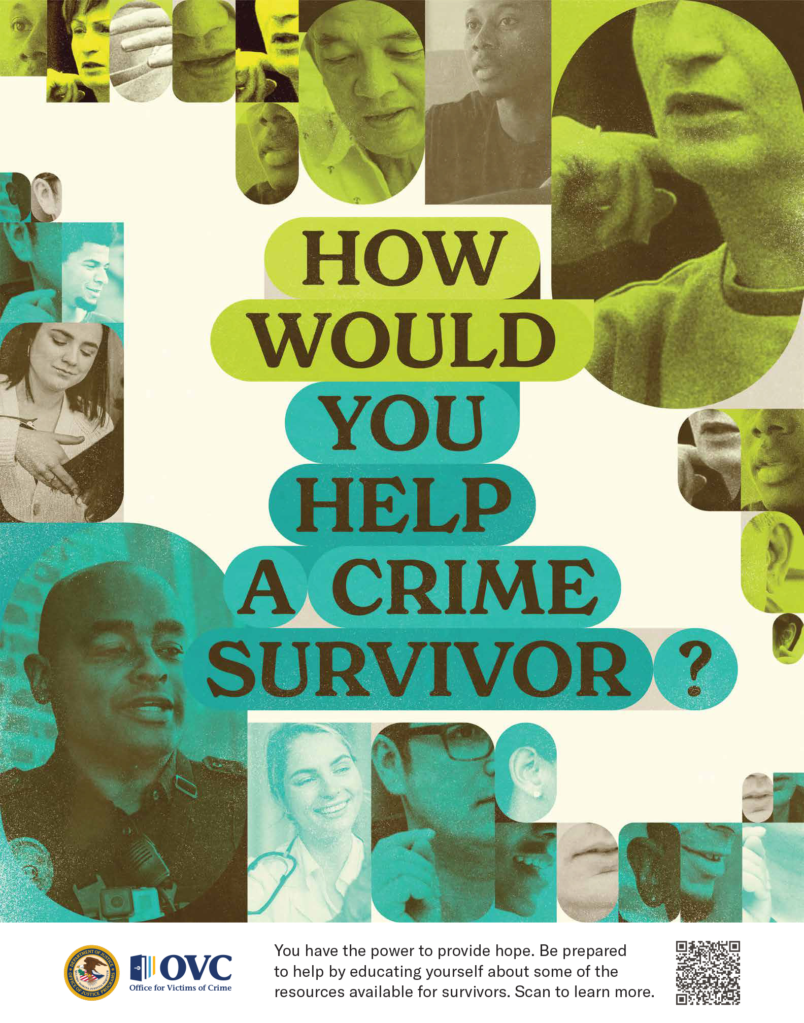 Campaign Poster for Office for Victims of Crime
