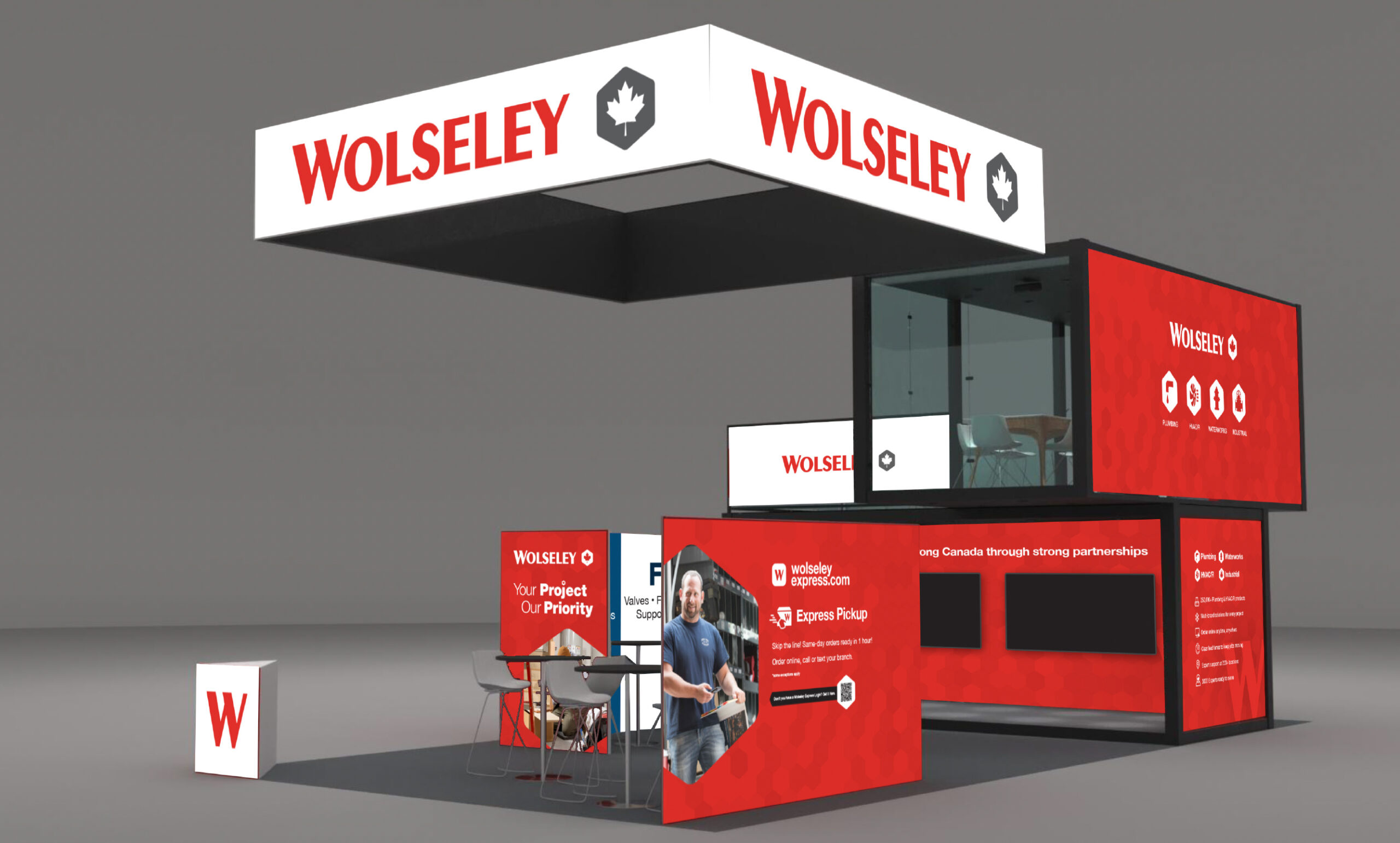 Tradeshow Booth for Wolseley Canada
